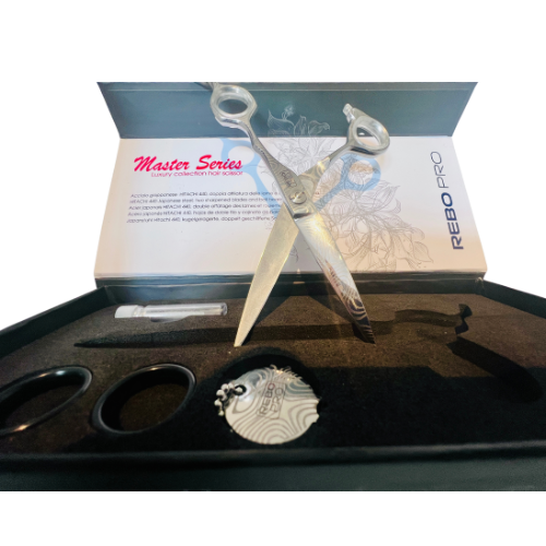 Master Series Damascus Professional 6" Barber Scissors - 5567A