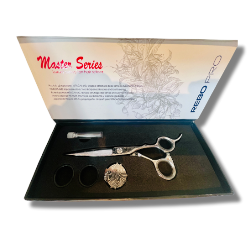 Master Series Damascus Professional 6" Barber Scissors - 5567A