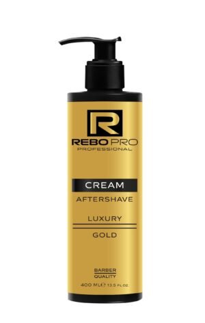 REBO PRO PROFESSIONAL CREAM AFTERSHAVE LUXURY GOLD 400ml