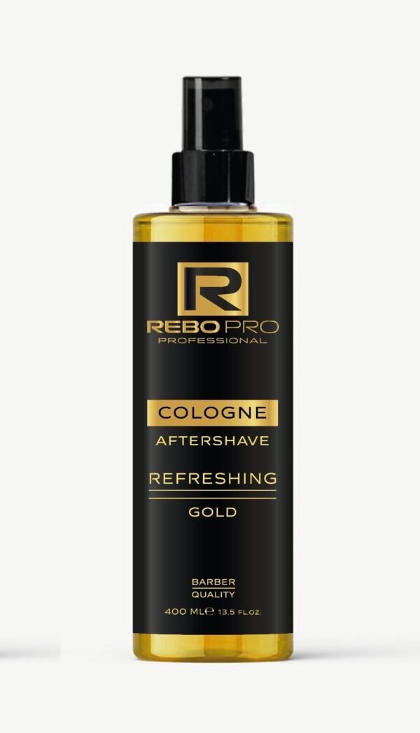 REBO PRO 400 ml AFTER SHAVE - REFRESHING GOLD
